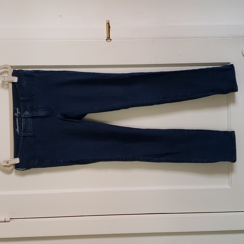 AEO Blue Jean Look Knit Soft Jegging